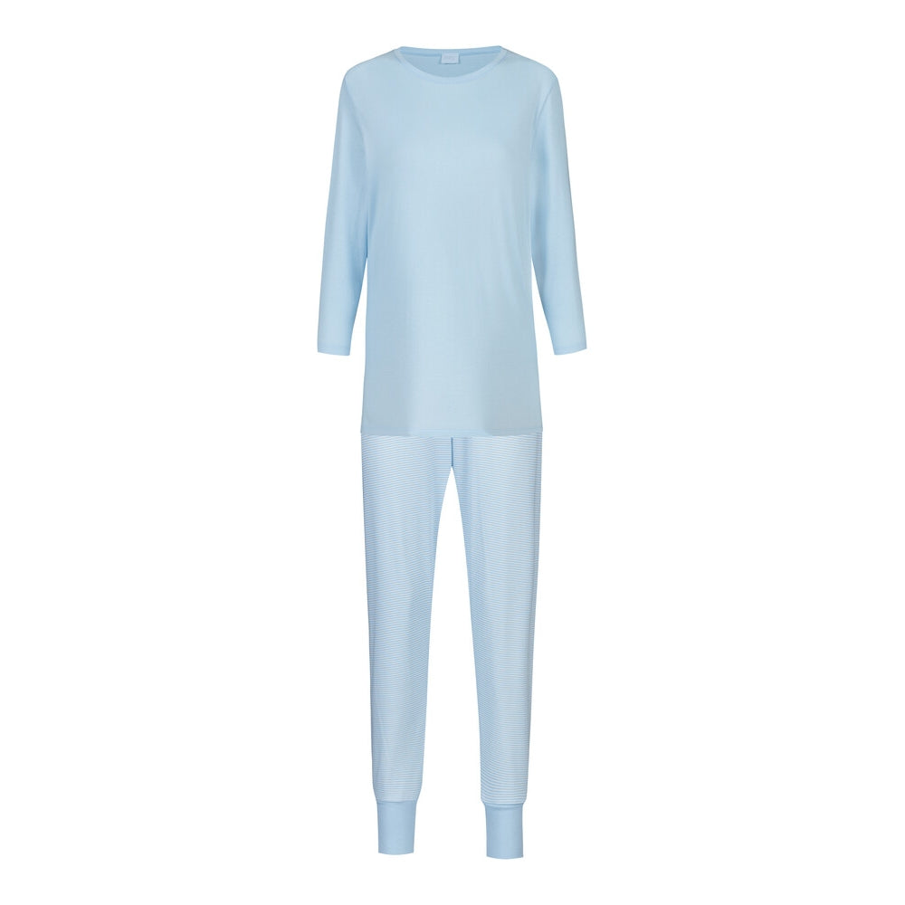 Mey Schlafanzug Lang alice blue Bild 1