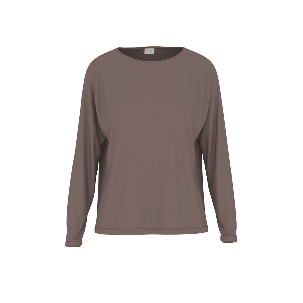Mey T-Shirt Langarm milk`n coffee Bild 1