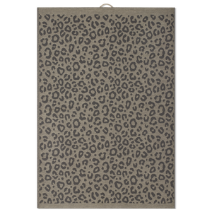 Baumwoll Geschirrtuch Anthrazit/Beige Bild 1