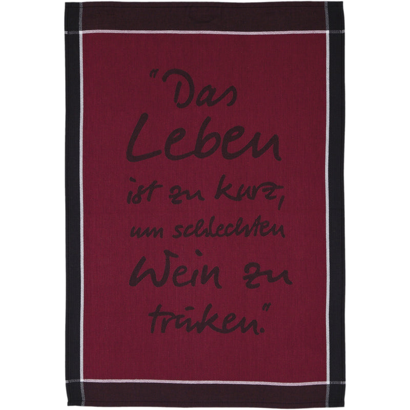Baumwoll Geschirrtuch Vino Bild 1