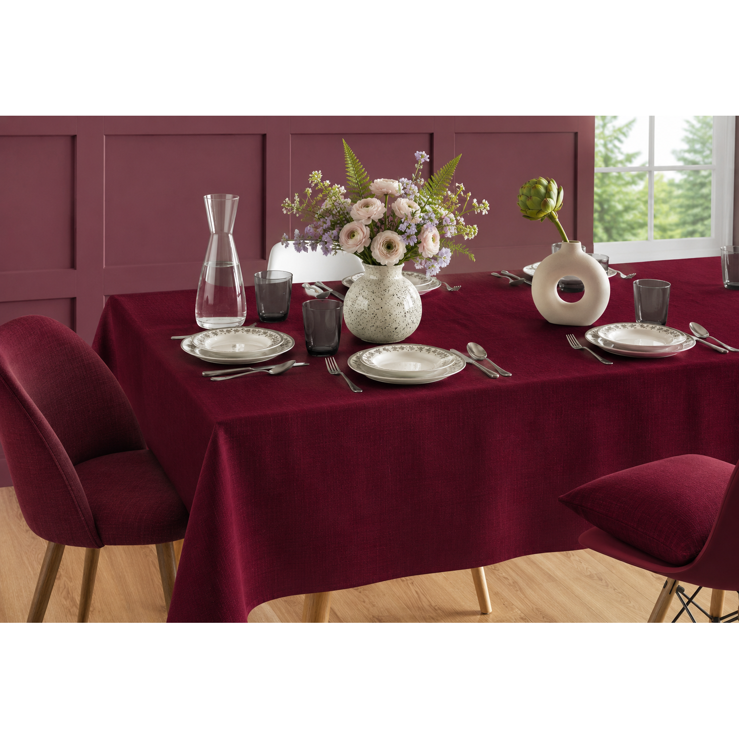 Loft 135 x 170 - 89 chestnut himbeere Bild 1