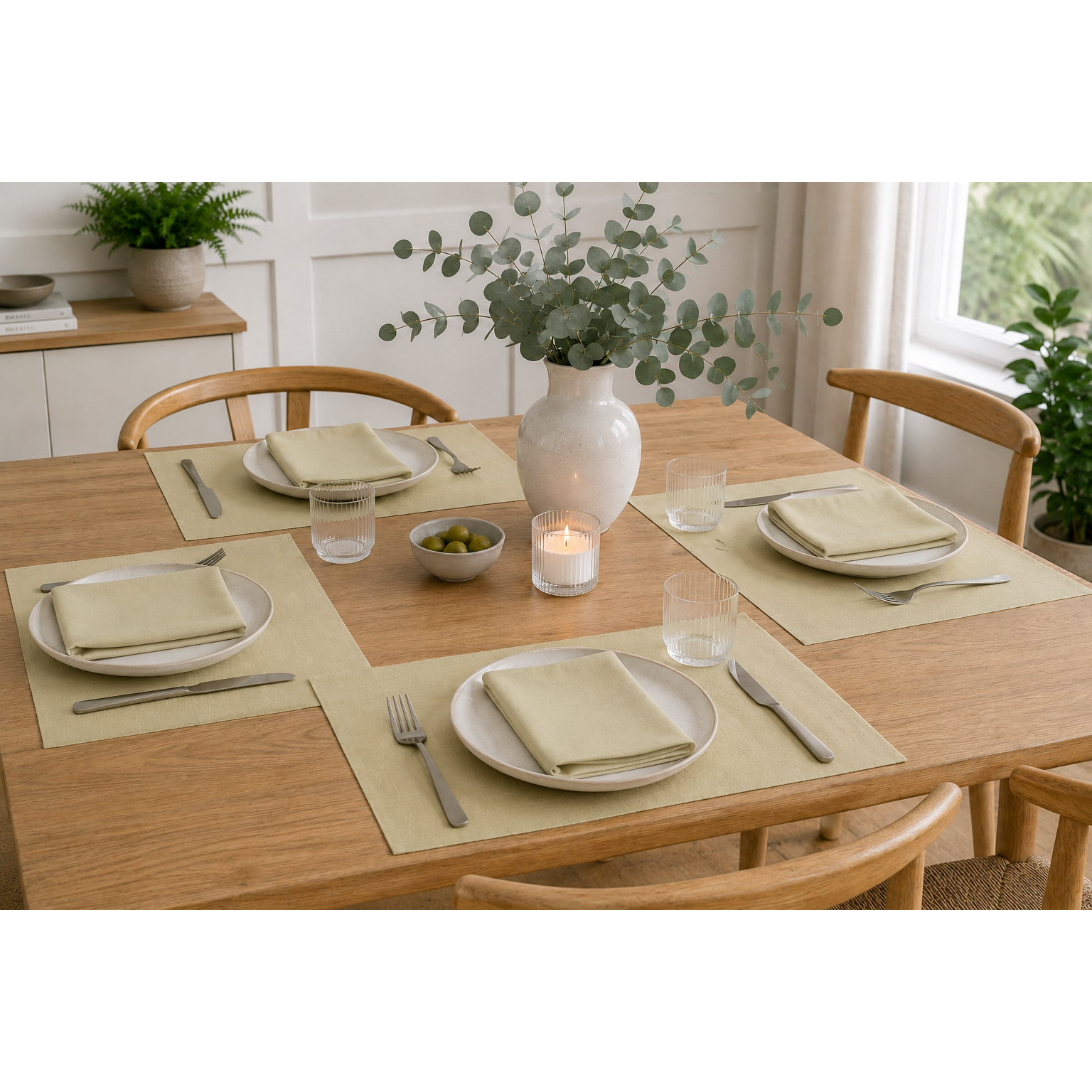 Loft 35 x 50 - 89 chestnut Tischset creme Bild 3