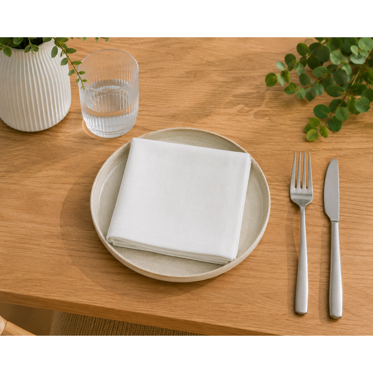Sander Serviette Loft ecru Bild 1
