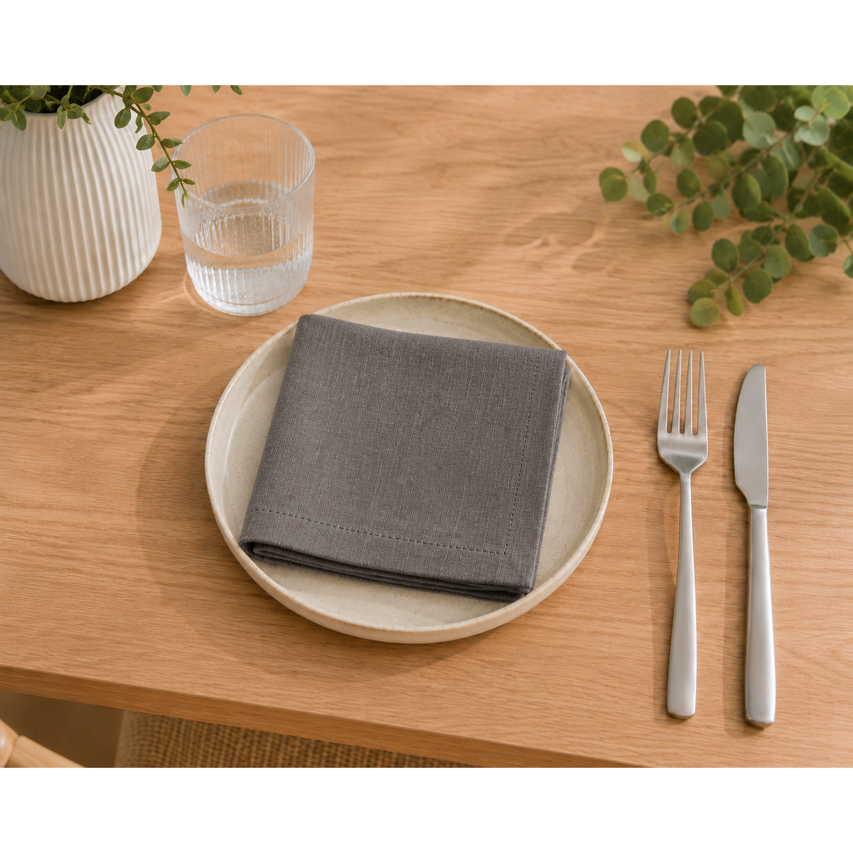Sander Serviette Loft graphite Bild 1