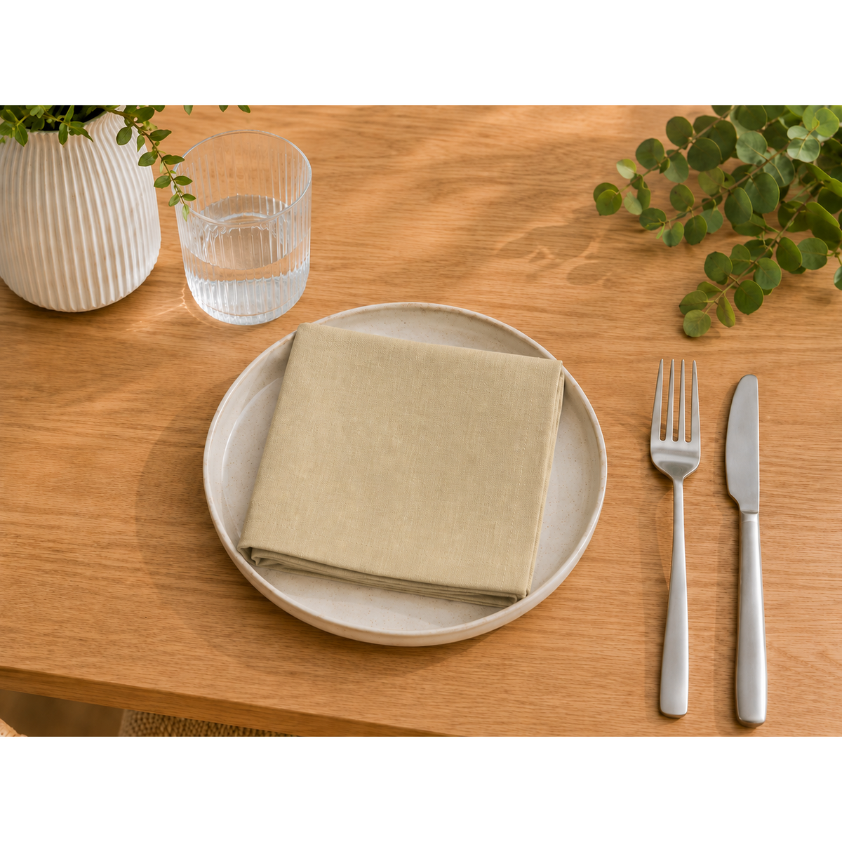 Sander Serviette Loft creme Bild 1