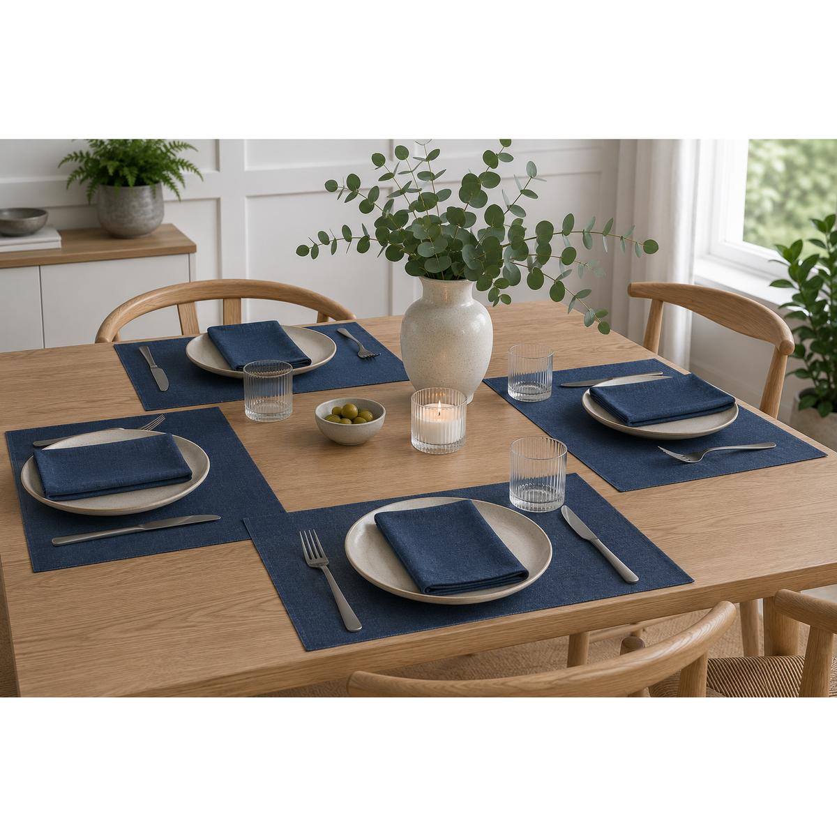 Sander Tischset Loft navy blue Bild 3