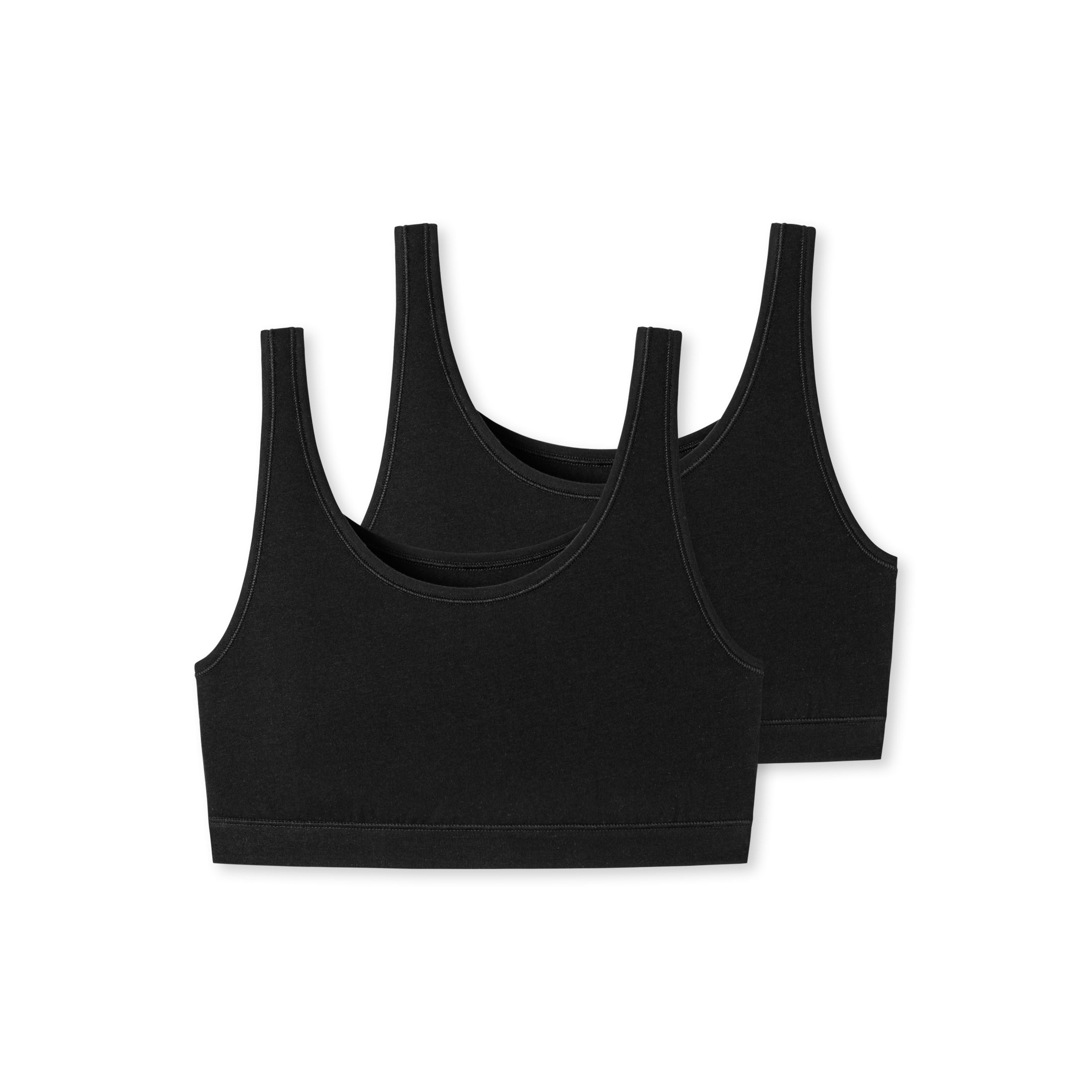 2er Pack Bustier schwarz Bild 1