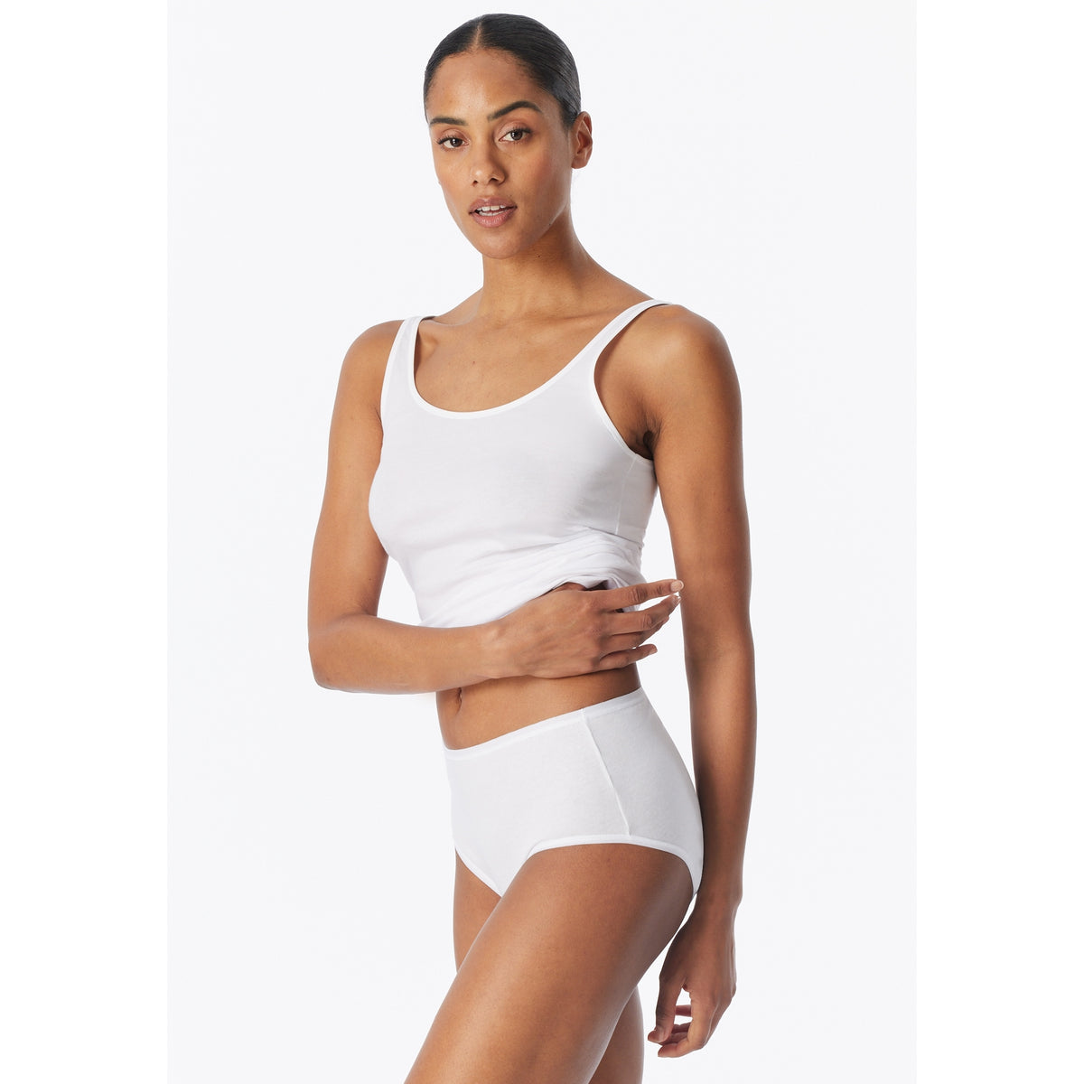 SCHIESSER 2er Pack Midi-Slips weiss Bild 2