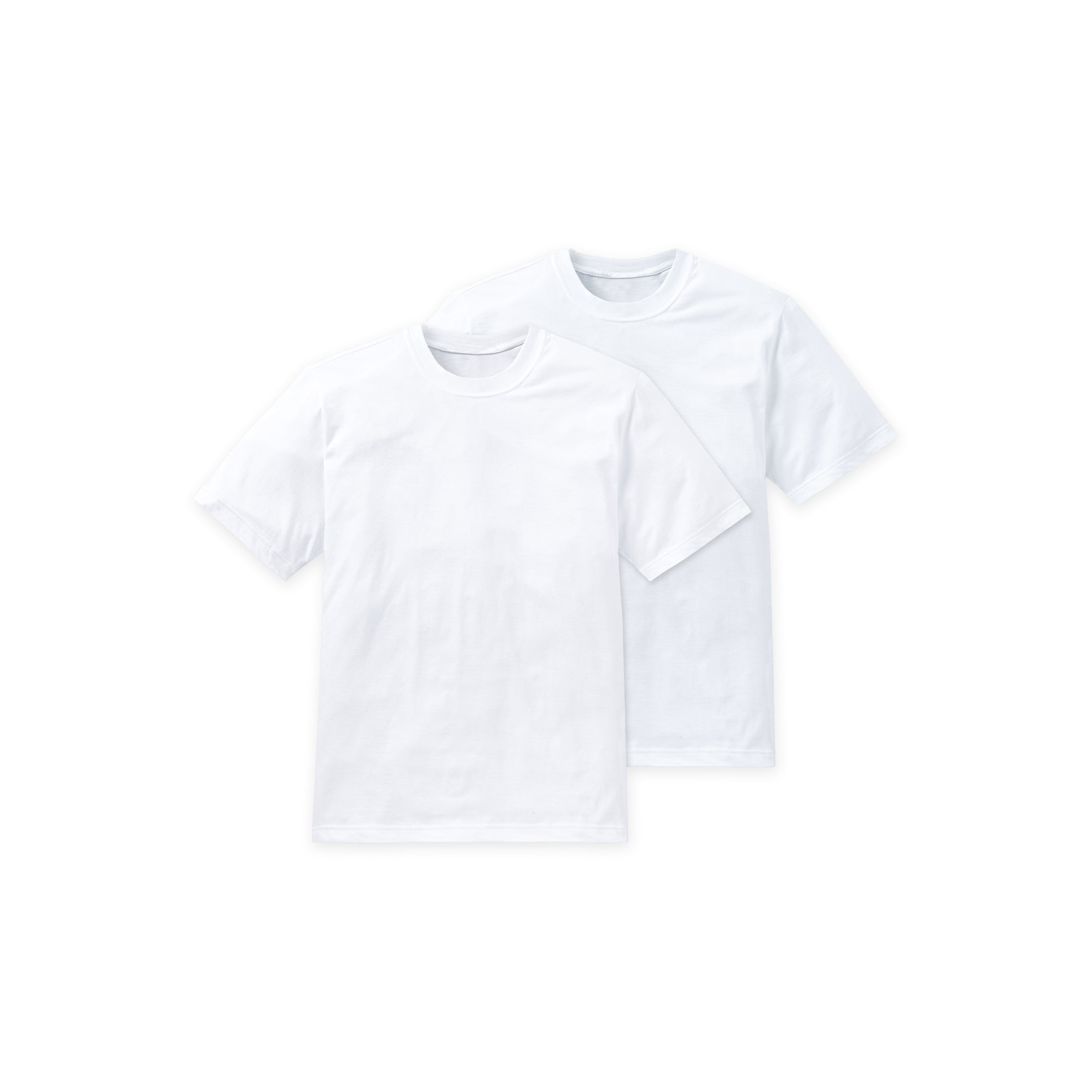 2er Pack T-shirt weiss Bild 1