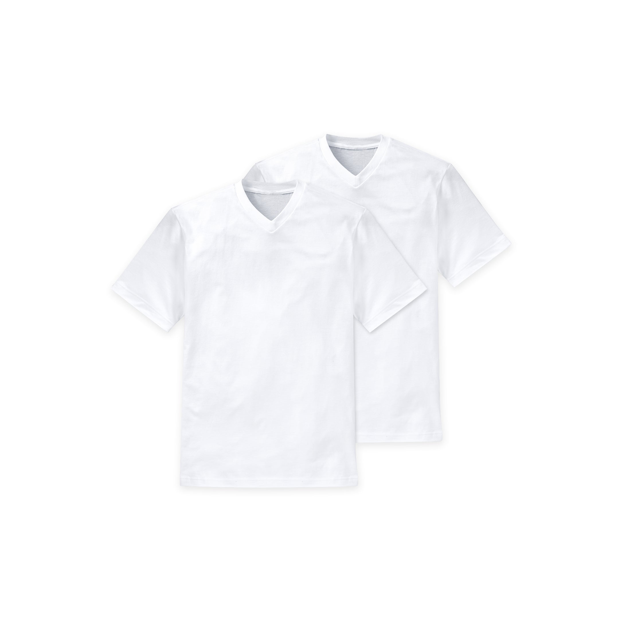 2er Pack T-shirt weiss Bild 1