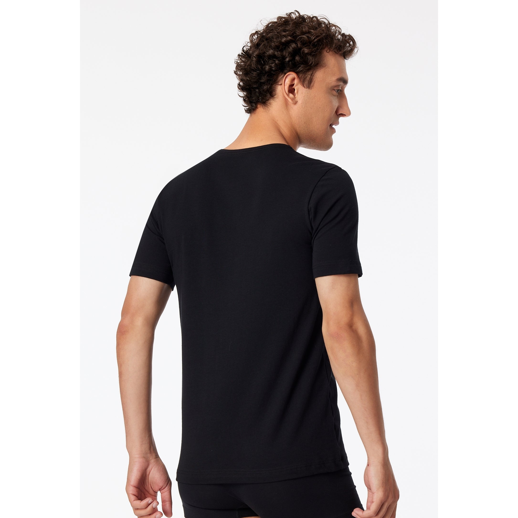 2er Pack T-shirt schwarz Bild 3