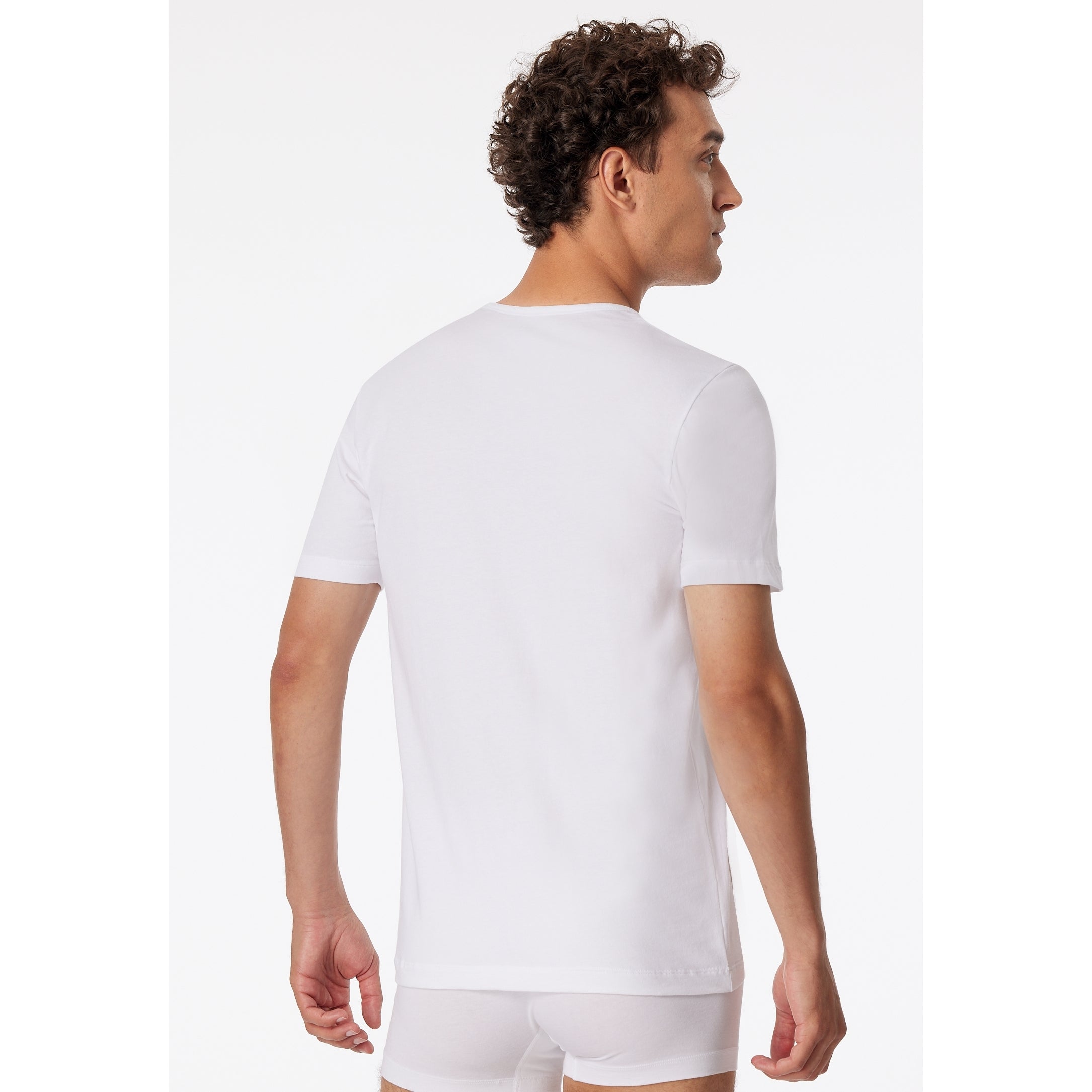 2er Pack T-shirt weiss Bild 3