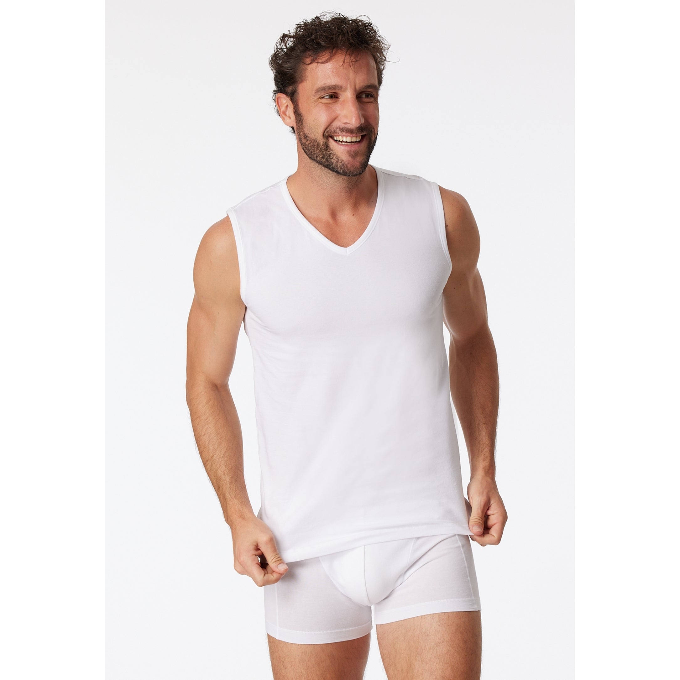 2er Pack Tank Top weiss Bild 2