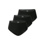 3er Pack Midi schwarz Bild 1