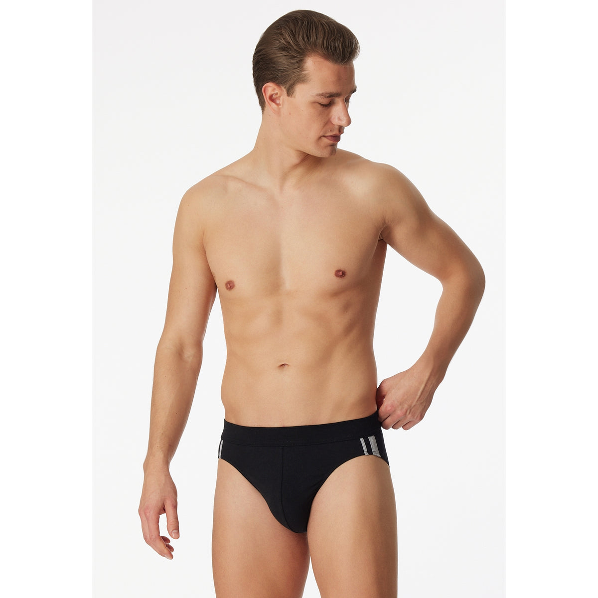 SCHIESSER 3er Pack Rio-Slips schwarz Bild 2