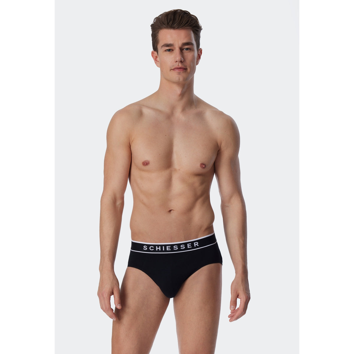 SCHIESSER 3er Pack Rio-Slips schwarz Bild 2