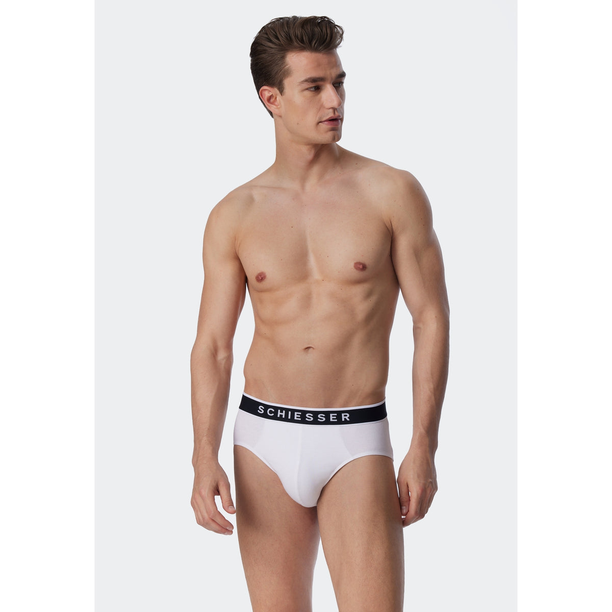SCHIESSER 3er Pack Rio-Slips weiss Bild 2