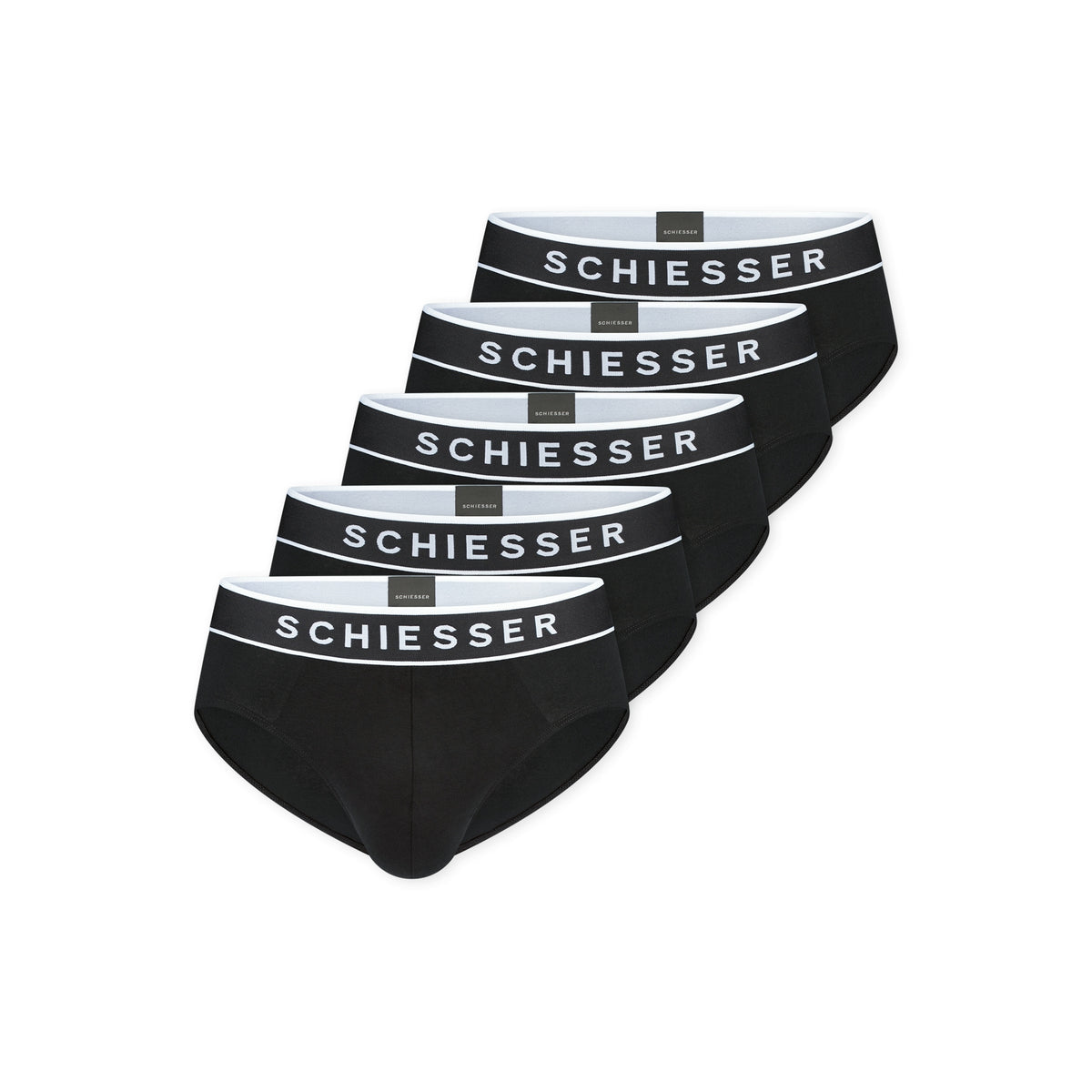 SCHIESSER 5er Pack Rio-Slips schwarz Bild 1