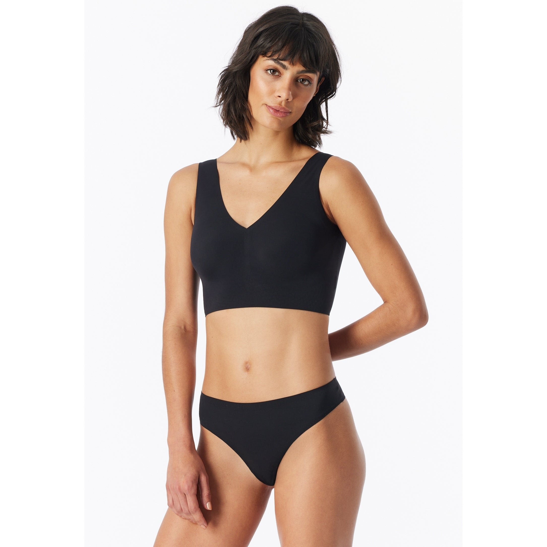 Bustier mit Pads schwarz Bild 2