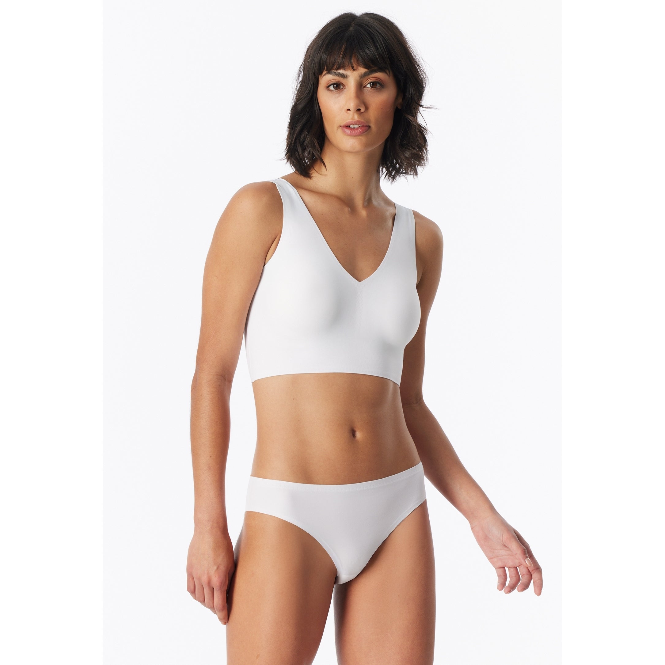 Bustier mit Pads weiss Bild 2