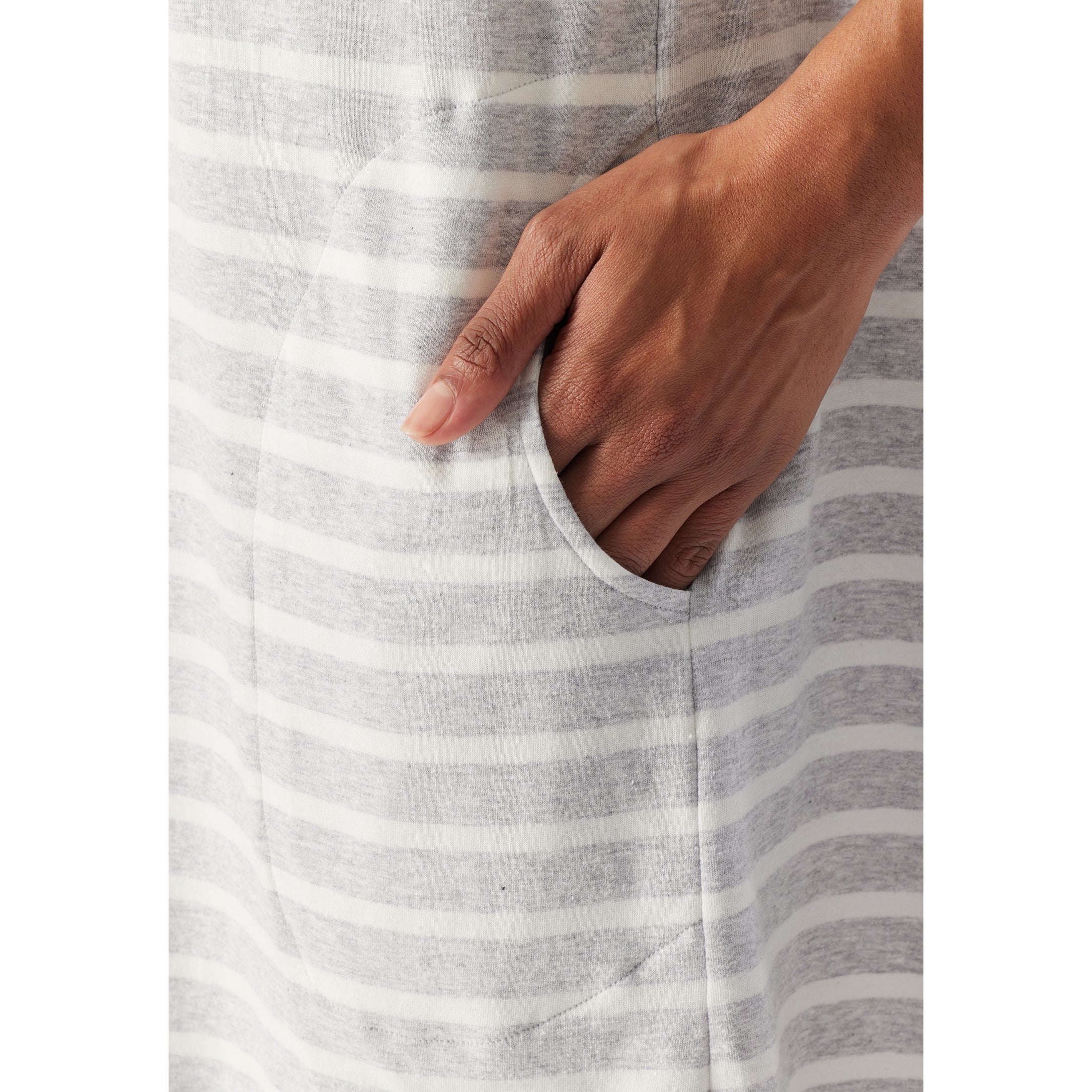 Nachthemd kurzarm, 95 cm silbergrau-mel. Bild 6