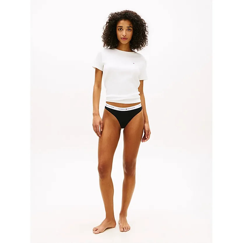 Tommy Hilfiger 3er Pack Strings BLACK Bild 4