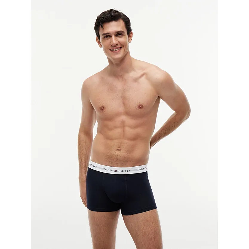 Tommy Hilfiger 3er Pack Trunks BLUE Bild 2