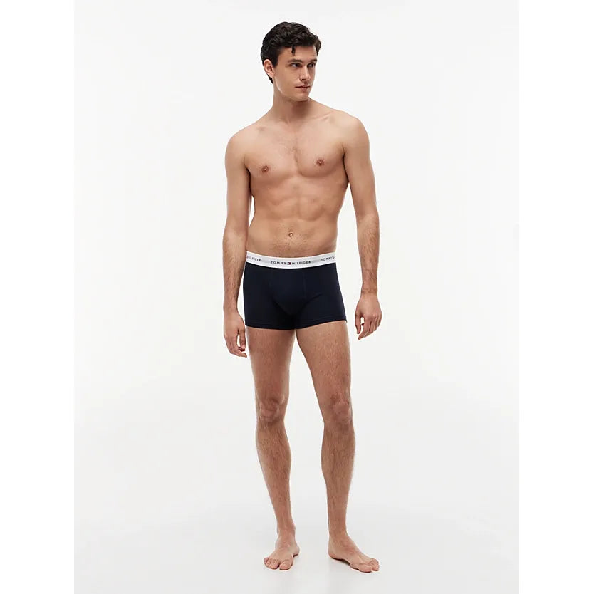 Tommy Hilfiger 3er Pack Trunks BLUE Bild 3