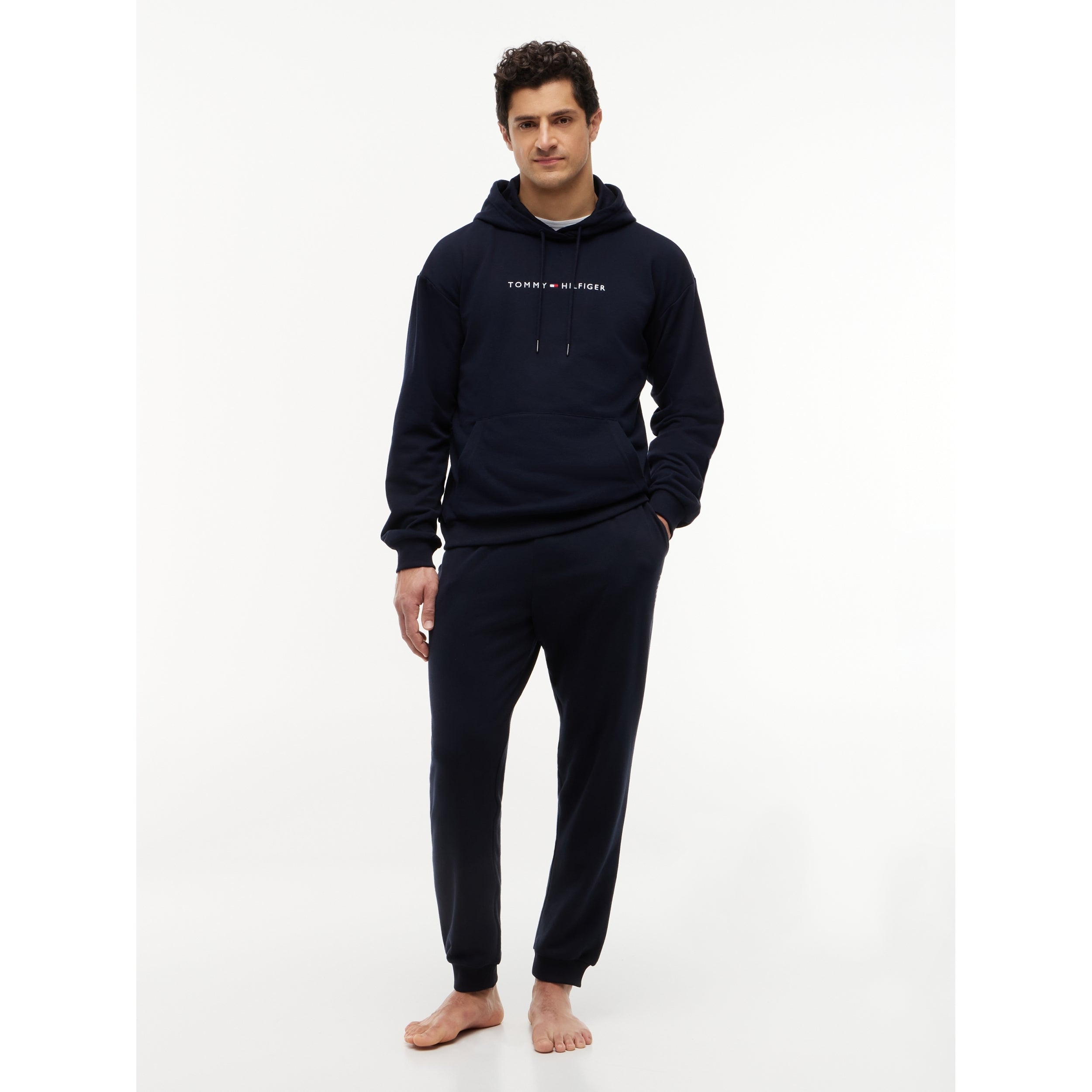 Lounge Kapuzenpullover Blau BLUE Bild 5