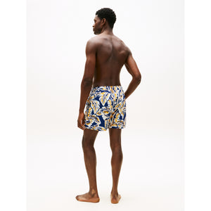 Mittellange Badeshorts BLUE Bild 4