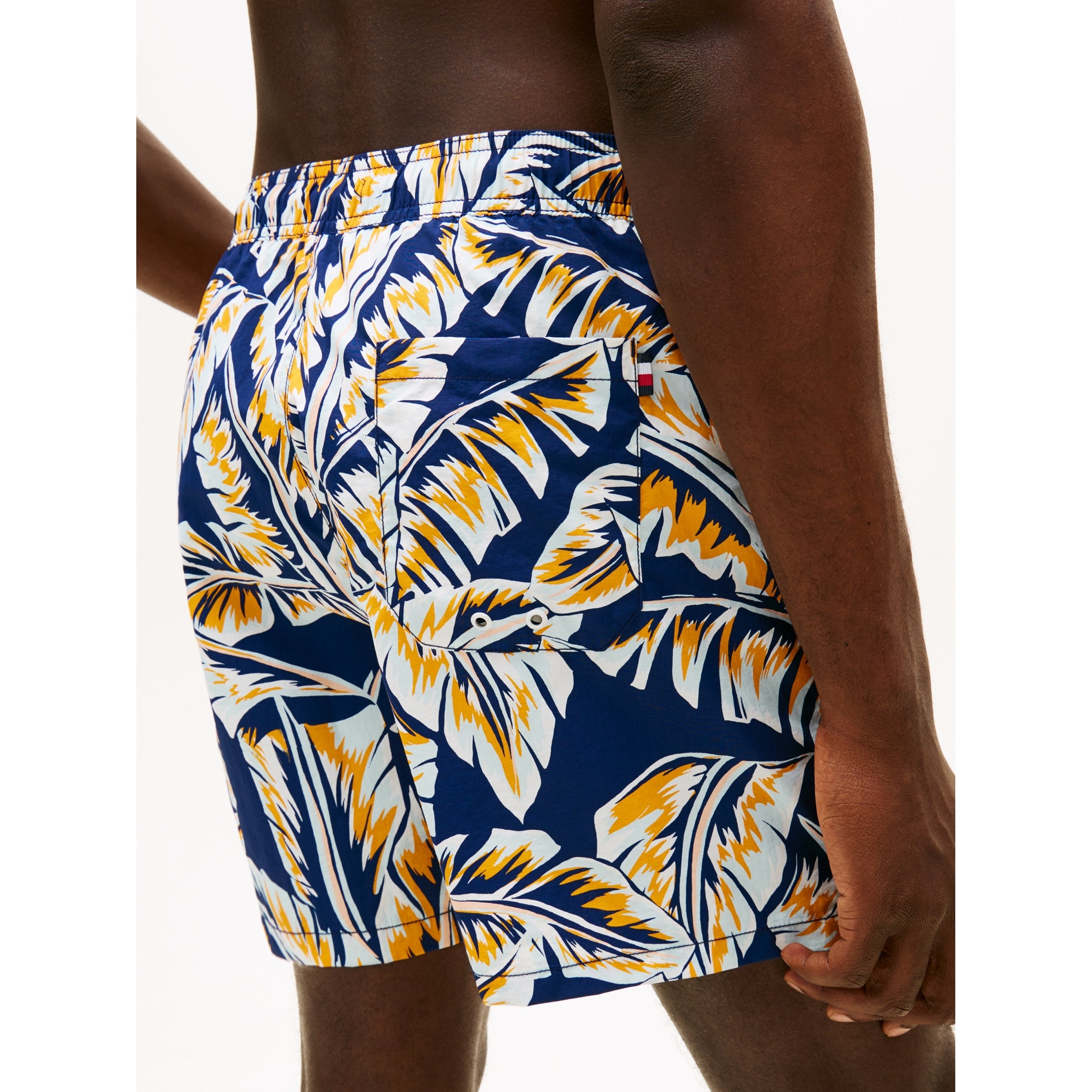 Mittellange Badeshorts BLUE Bild 5