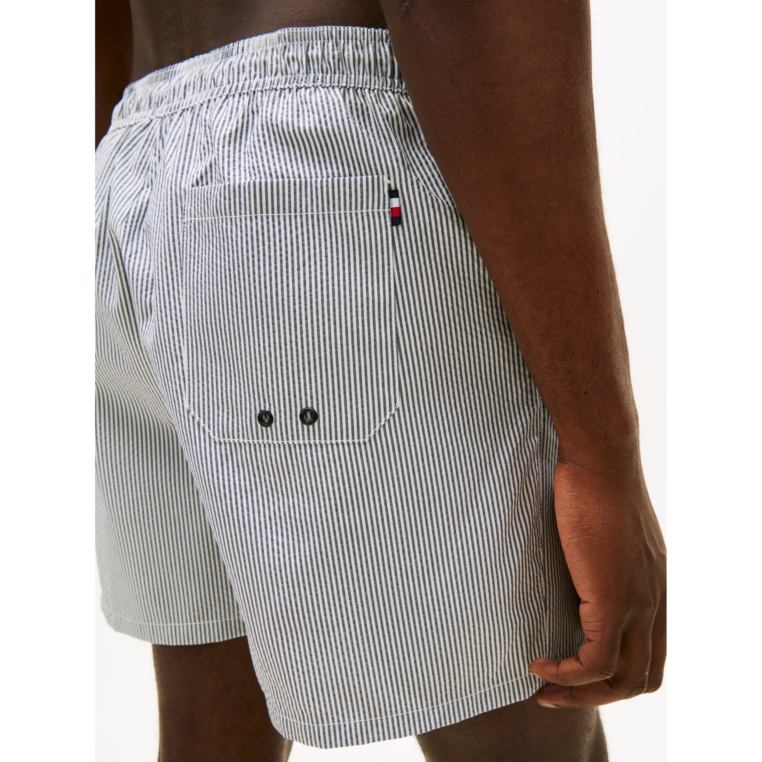 Mittellange Badeshorts BLUE Bild 5
