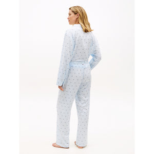 Viskose Pyjama Hose BLUE Bild 4